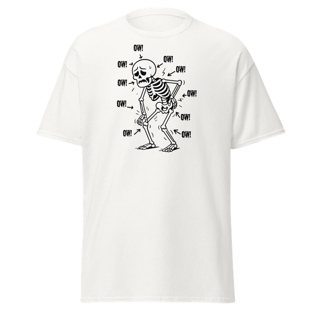 Ow Ow Ow Ow Ow Ow Ow Character Funny Skeleton