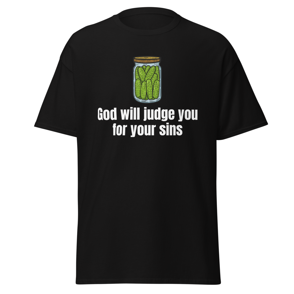 God will judge You for your sins cucumber