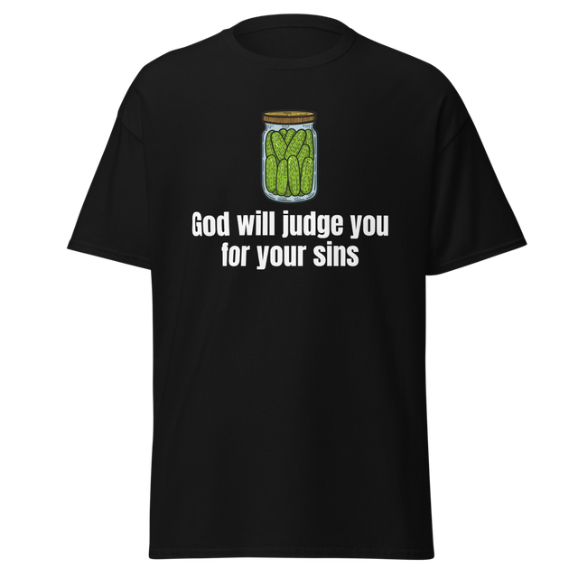 God will judge You for your sins cucumber