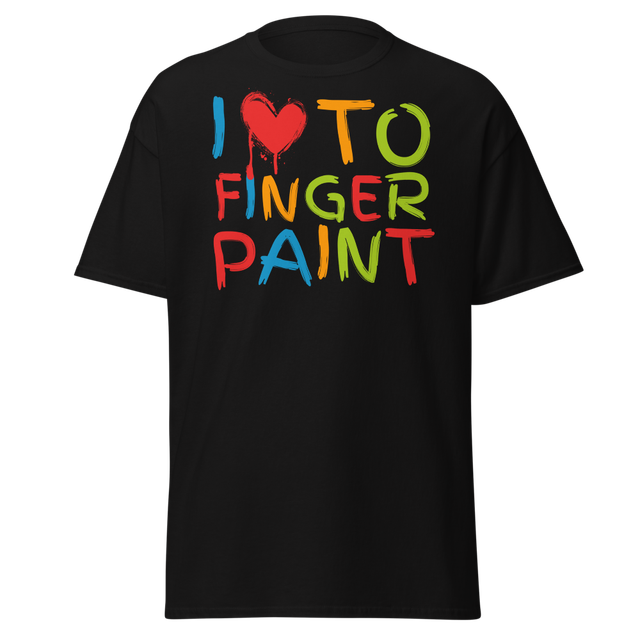 I Love To Finger Paint