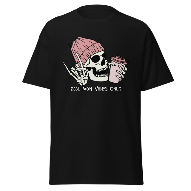Cool Mom Vibes Only Skeleton Coffee Lover