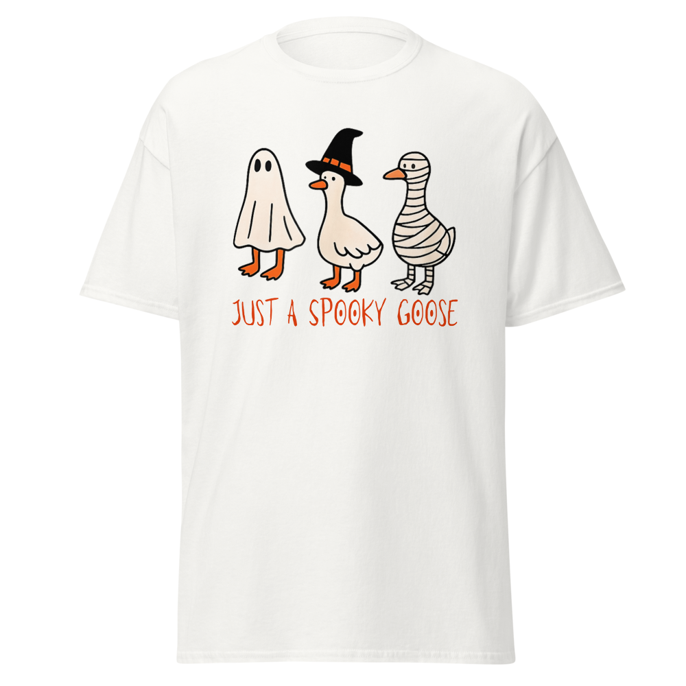 Just A Spooky Goose Halloween Silly Goose Funny