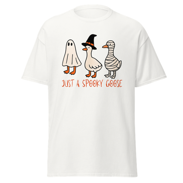 Just A Spooky Goose Halloween Silly Goose Funny