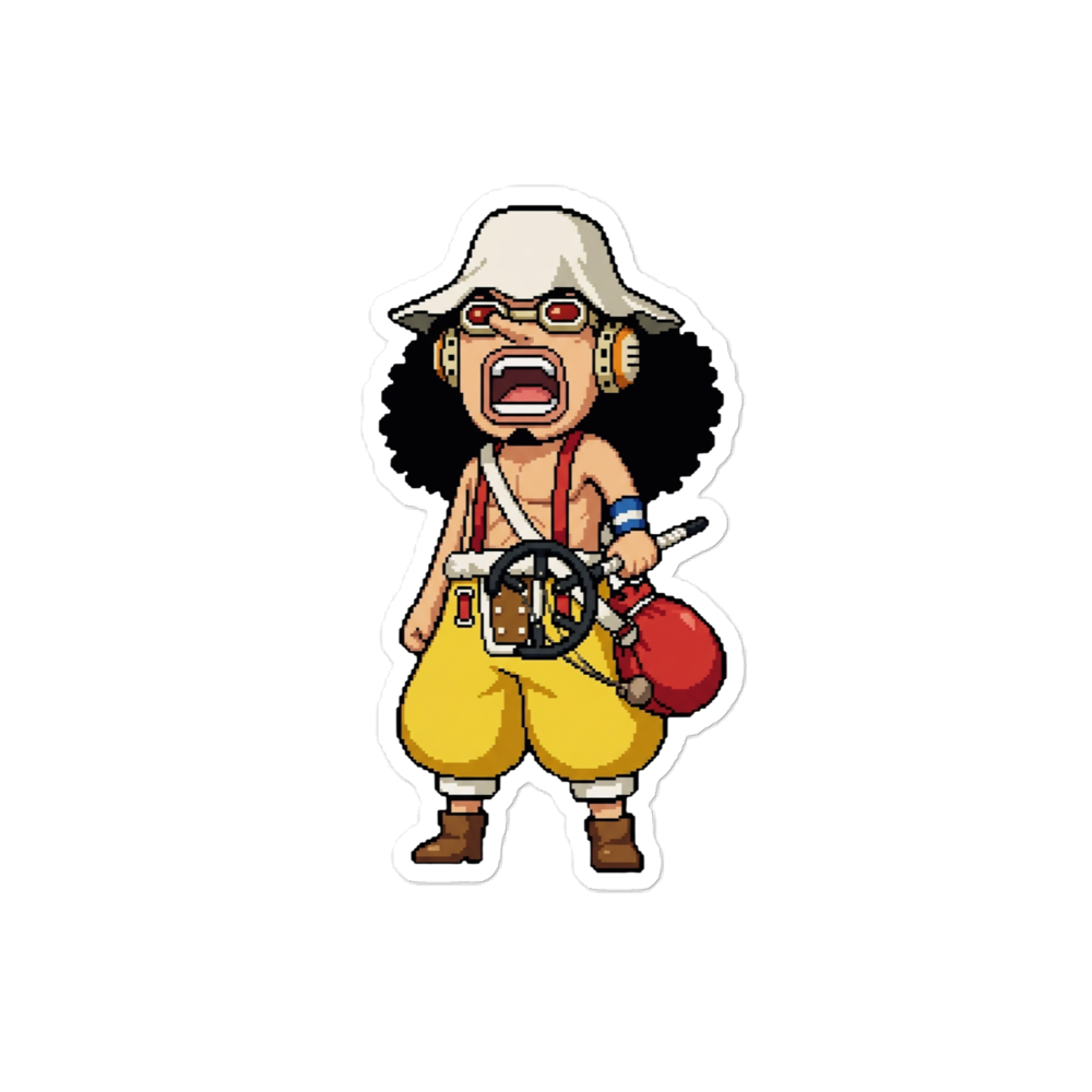 Pixel Chibi Usopp - One Piece Sniper