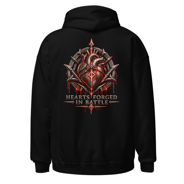 Hearts Forged in Battle Hoodie