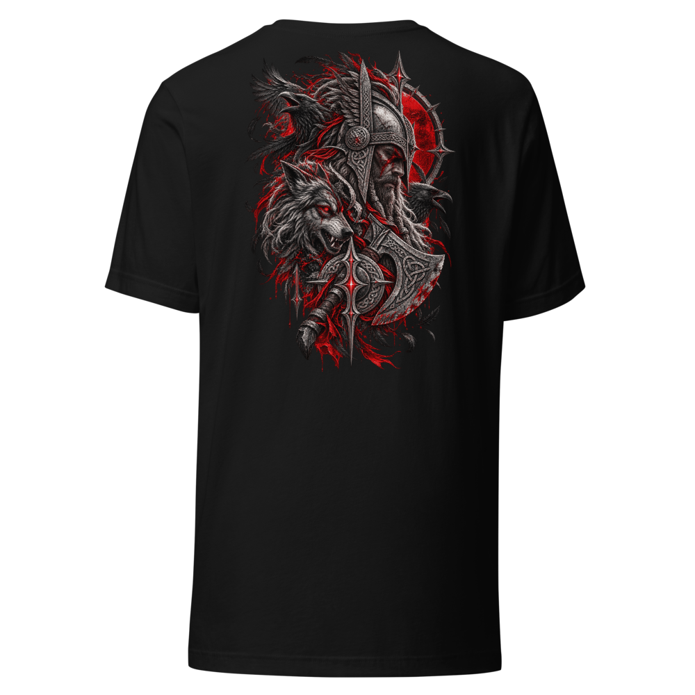 Odin's Wrath – Viking Warrior T-Shirt