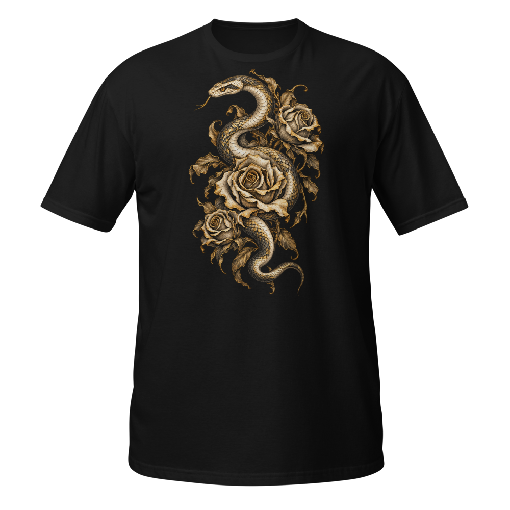 Untitled Eternal Venom – Snake and Roses T-Shirt