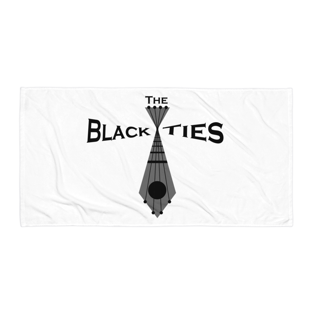 White Beach Towel