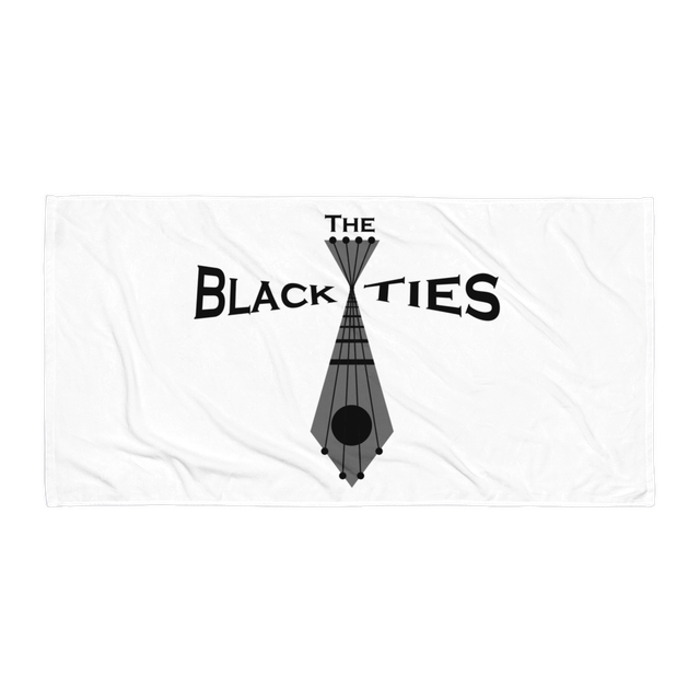 White Beach Towel