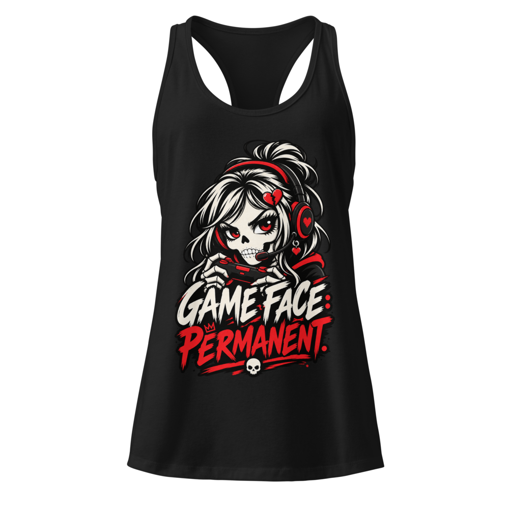 Game Face Permanent Women's Gamer Tank Top