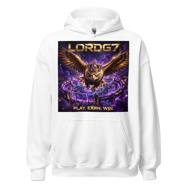 LORDG7 Cosmic Eagle Hoodie — Design 1