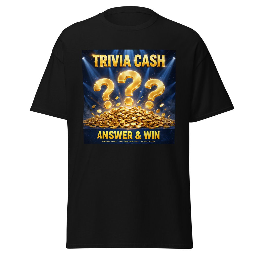 LORDG7 Trivia Cash Tee — Design 3