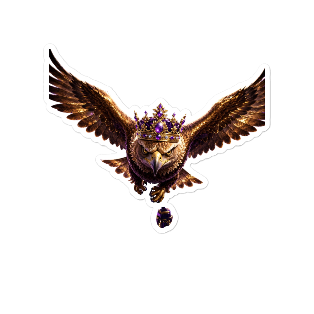 LORDG7 Cosmic Eagle Die-Cut Sticker