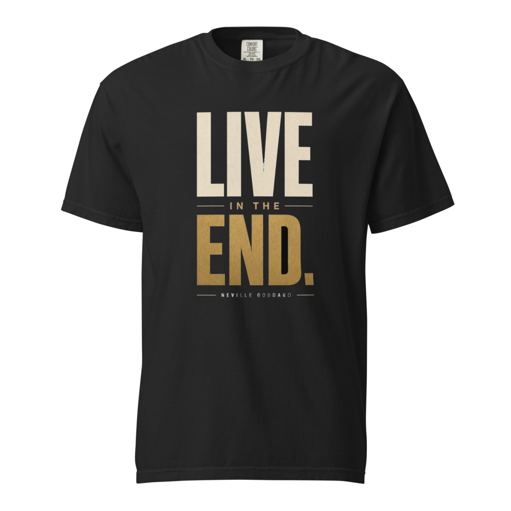 Live in the End Tee - Law of Assumption