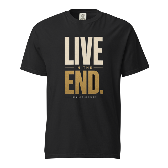 Live in the End Tee - Law of Assumption