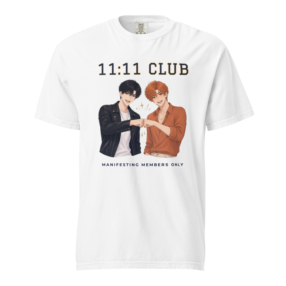 11:11 Club Manifesting Bros Anime Tee