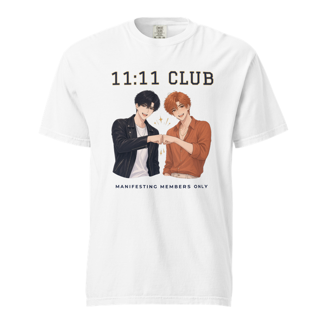 11:11 Club Manifesting Bros Anime Tee
