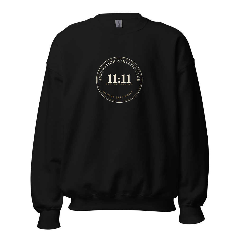 Assumption Athletic Club 11:11 Crest Crewneck