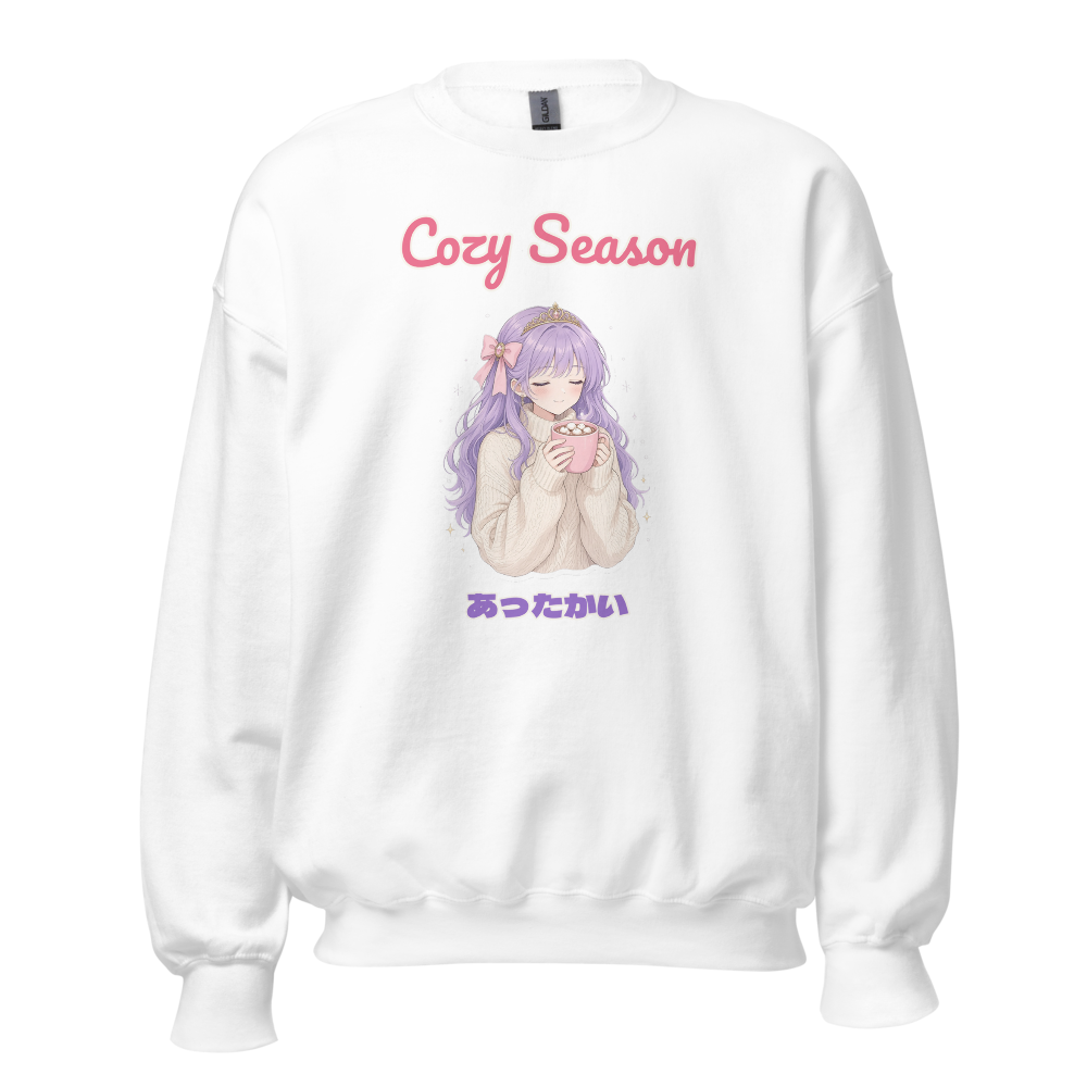 Cozy Season Anime Girl Sweatshirt