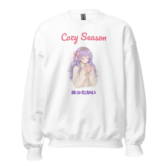 Cozy Season Anime Girl Sweatshirt