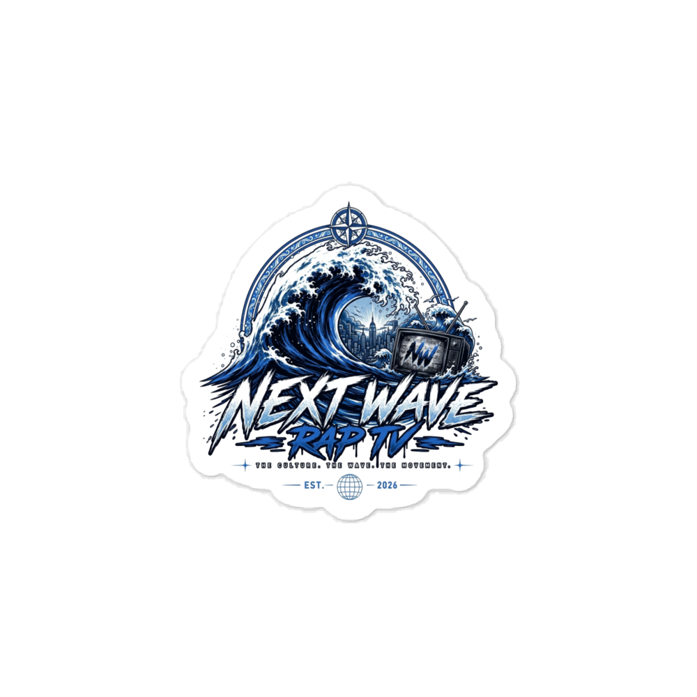 Next Wave Label Sticker