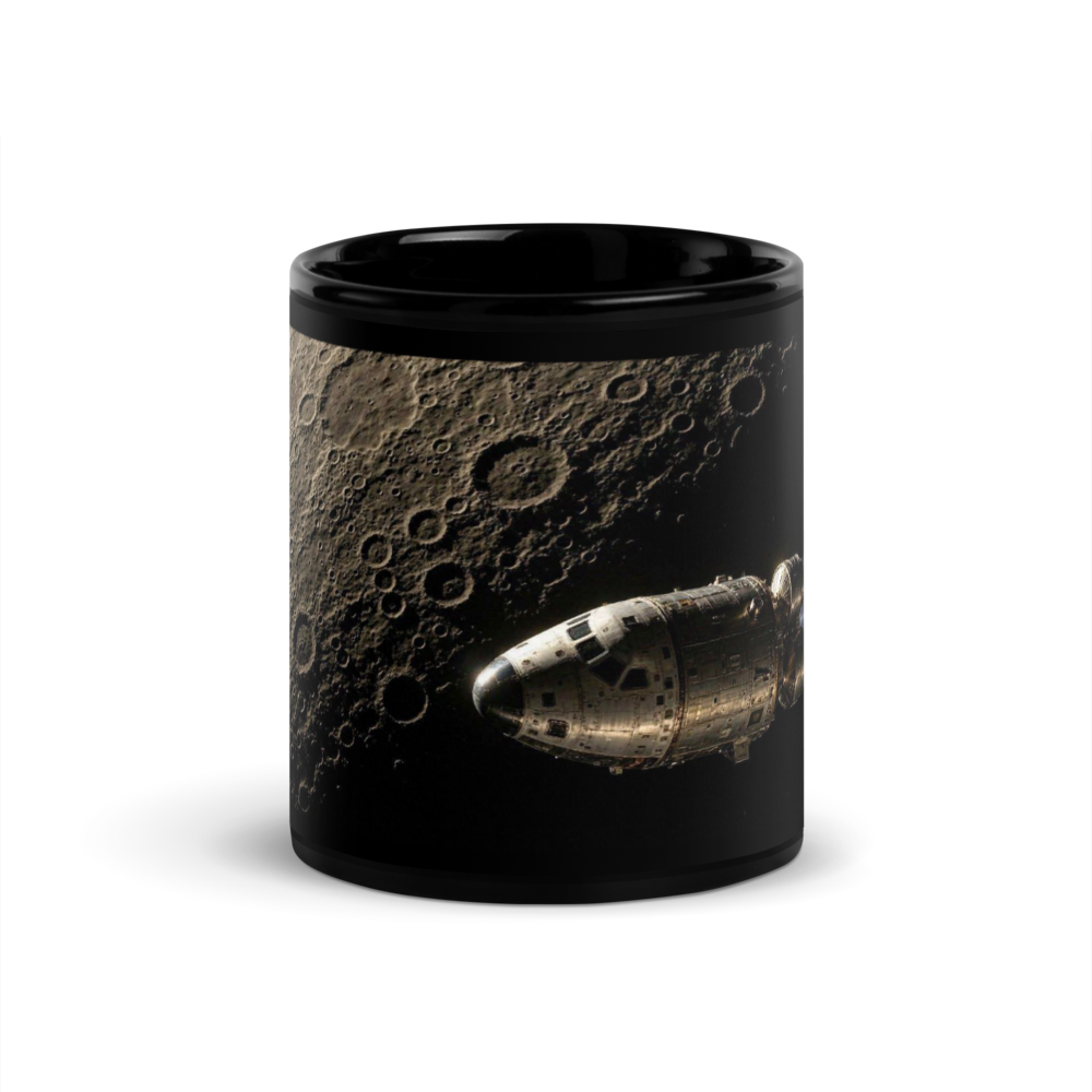 Black Glossy Mug