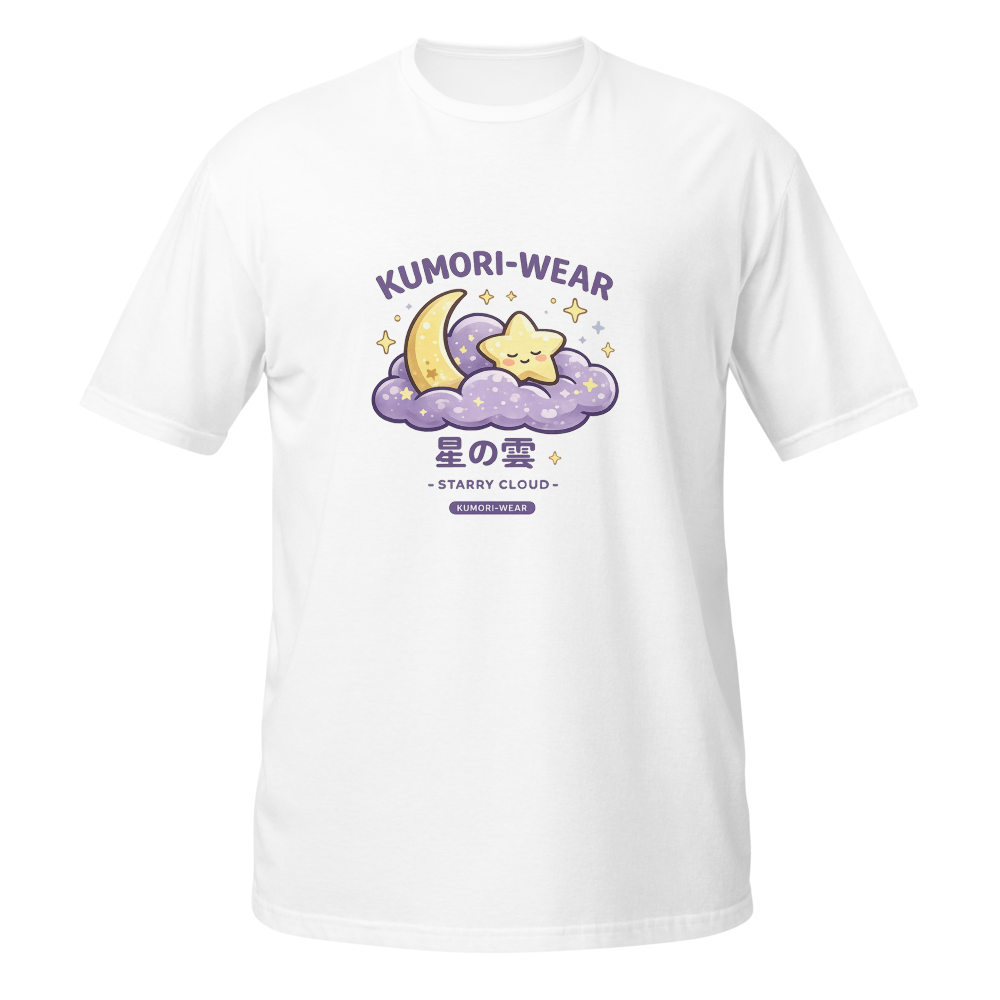 Starry Cloud Kawaii Streetwear Tee