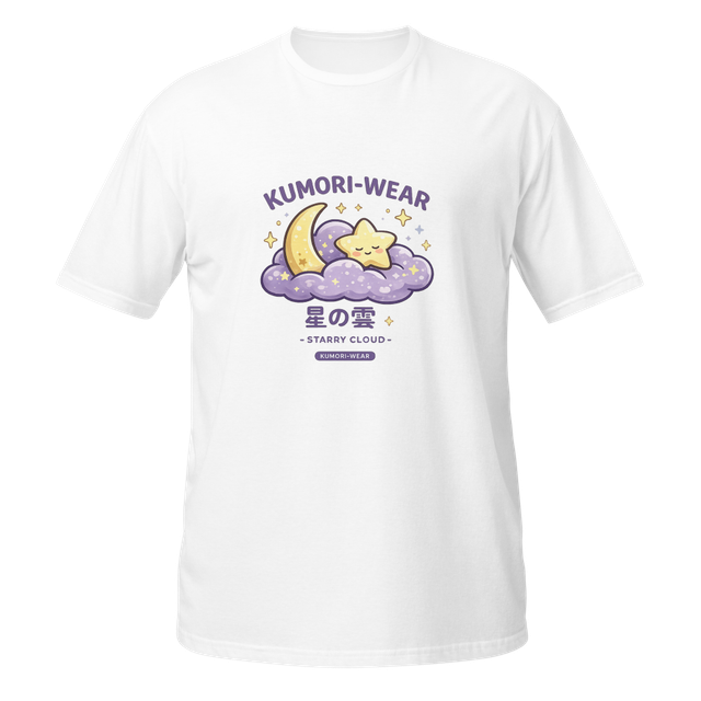 Starry Cloud Kawaii Streetwear Tee