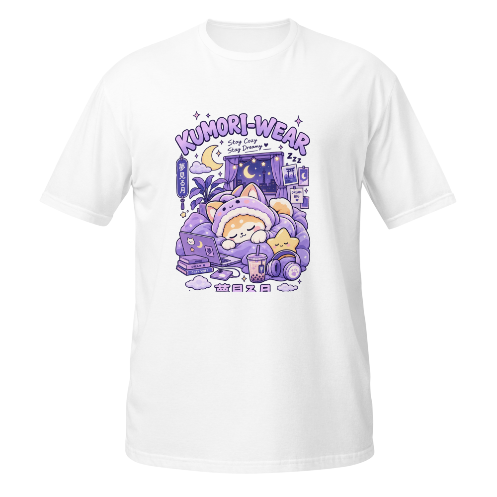 Dreamy Moon Cozy Kawaii Streetwear Tee