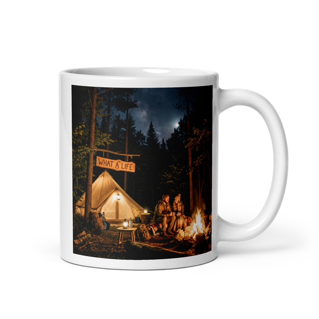 EasyTrails “What a Life” Campfire Mug
