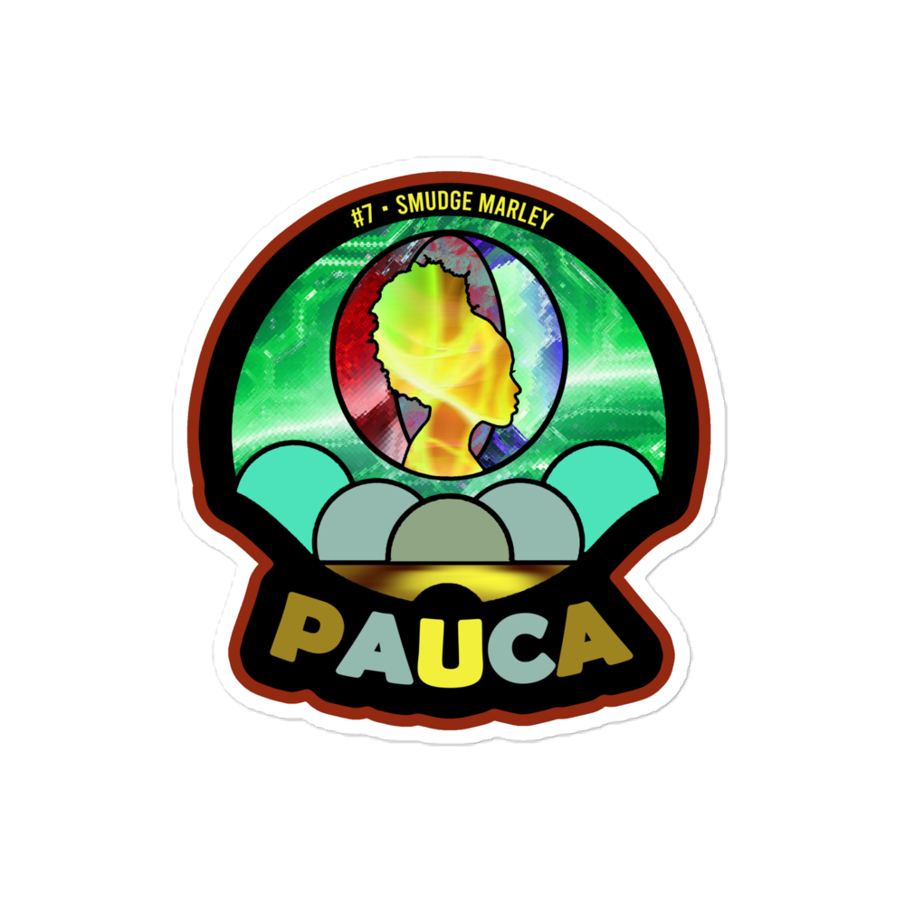 #7 • Smudge Marley | PAUCA Team Sticker