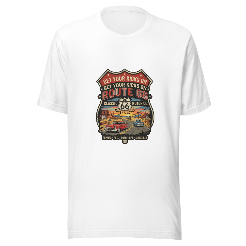 "Get Your Kicks on Route 66", "Classic Motor Co.",
