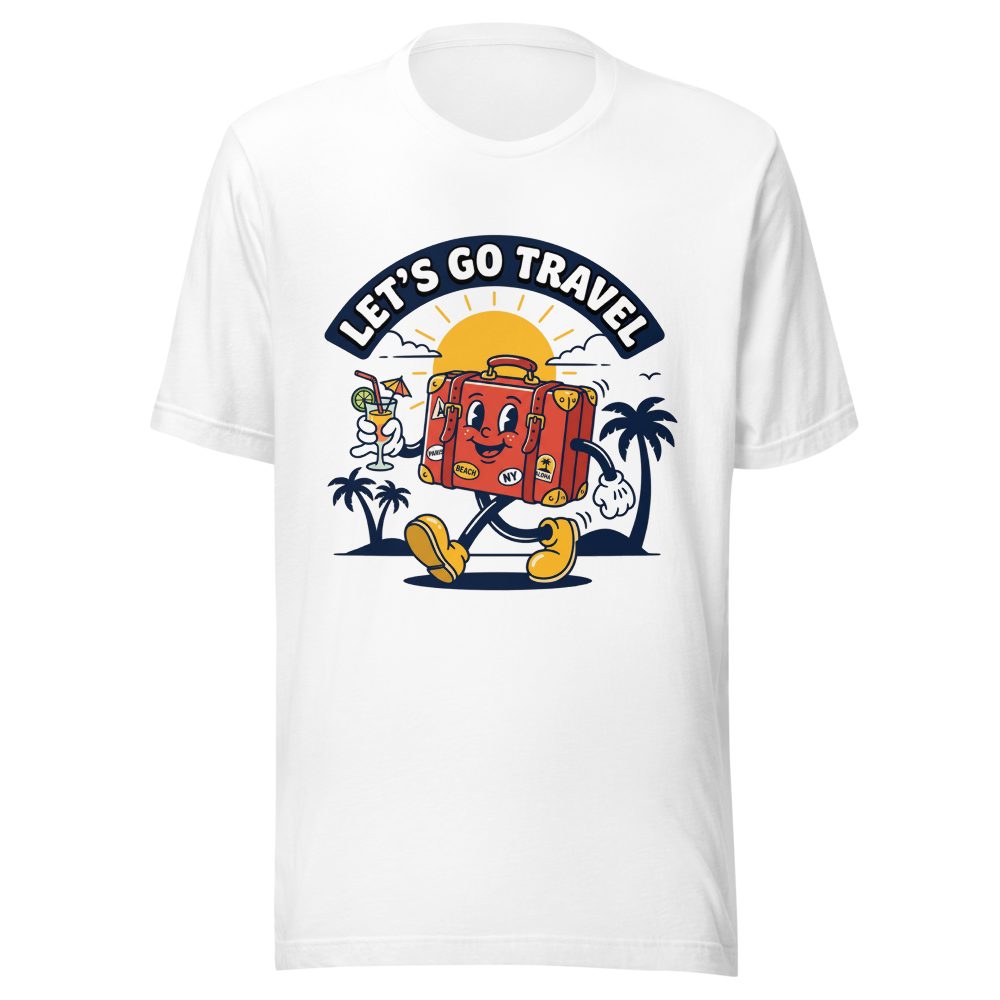 Vintage Let's Go Travel Adventure
