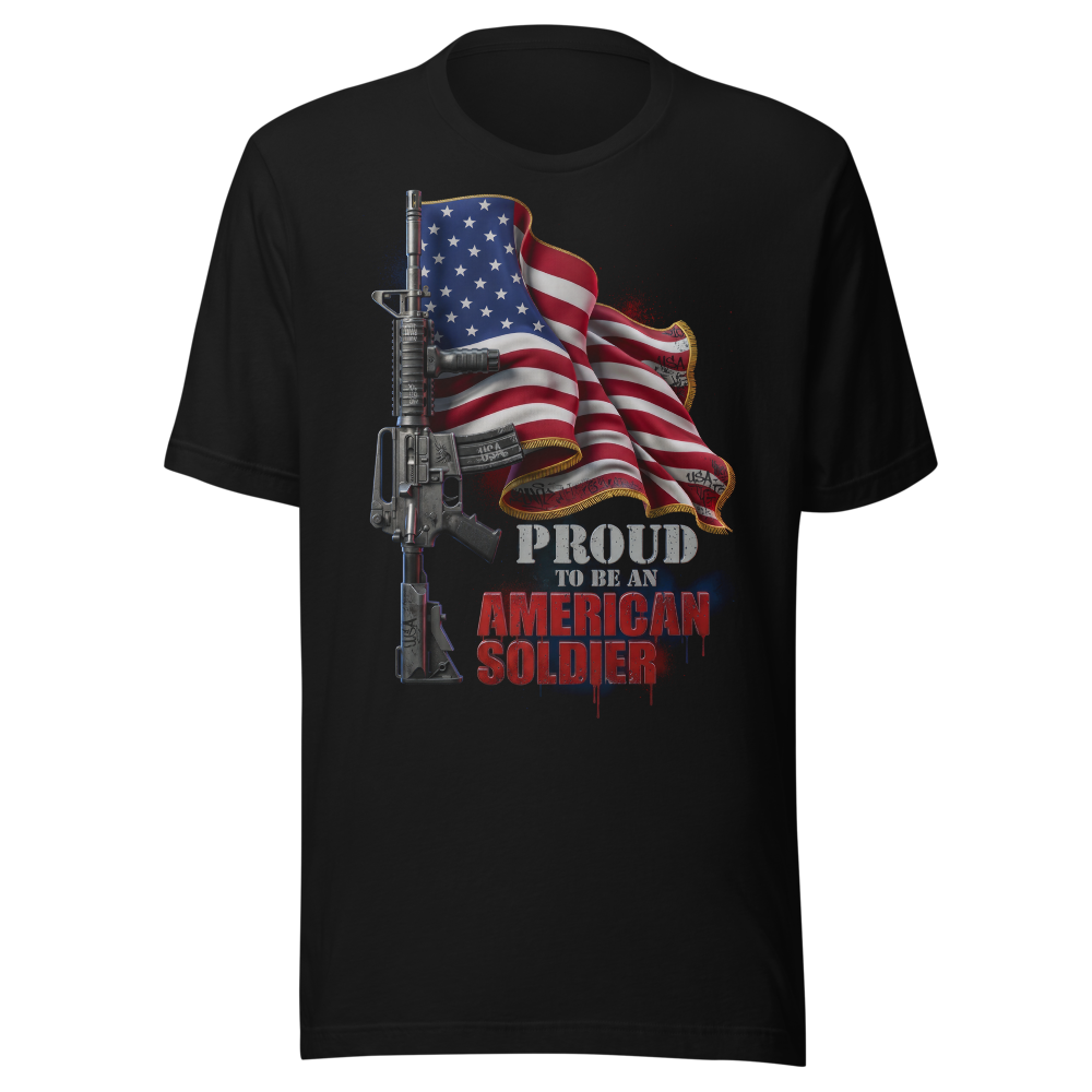 Proud American Soldier Patriotic Honor