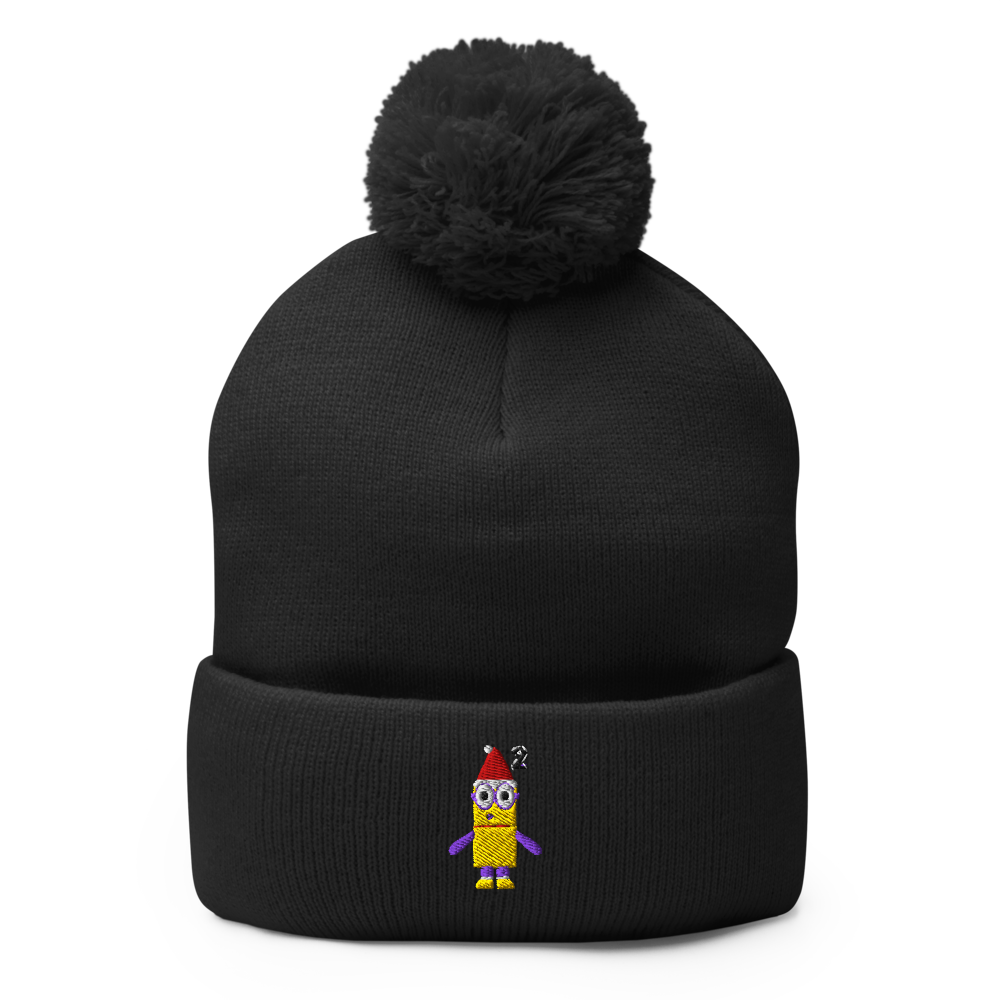 Numberblock Two Christmas Pom-Pom Knit Cap