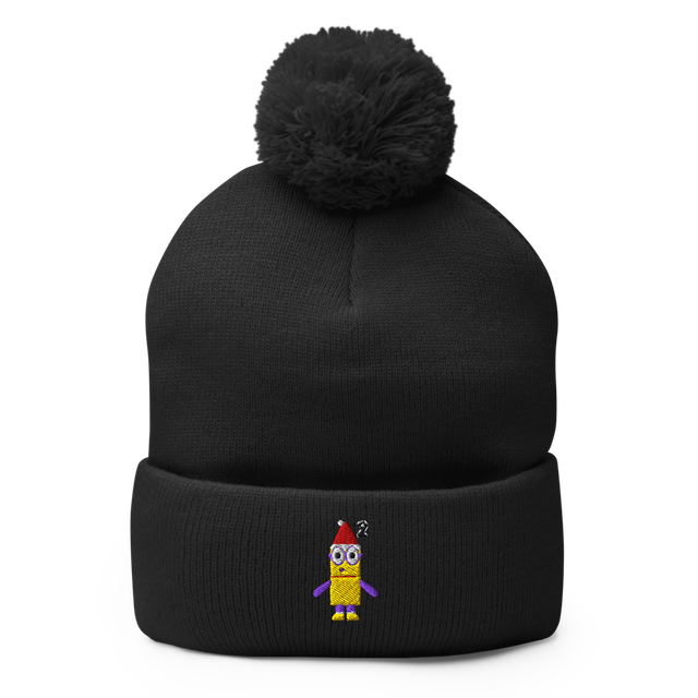 Numberblock Two Christmas Pom-Pom Knit Cap