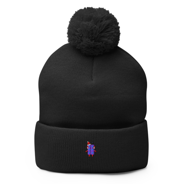 Numberblock Six Christmas Pom-Pom Knit Cap