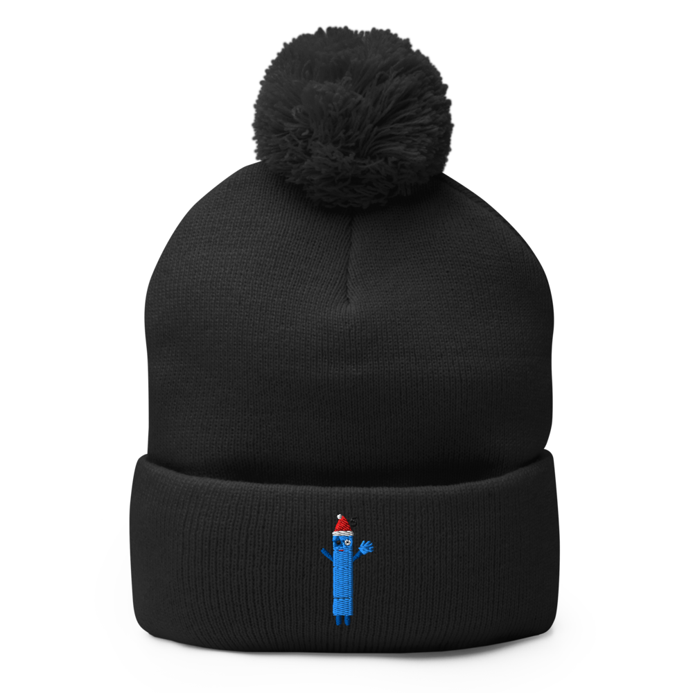Numberblock Five Christmas Pom-Pom Knit Cap