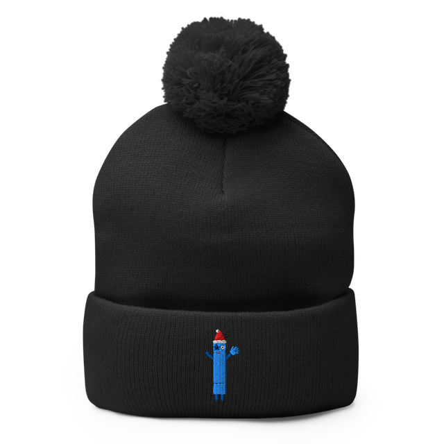 Numberblock Five Christmas Pom-Pom Knit Cap