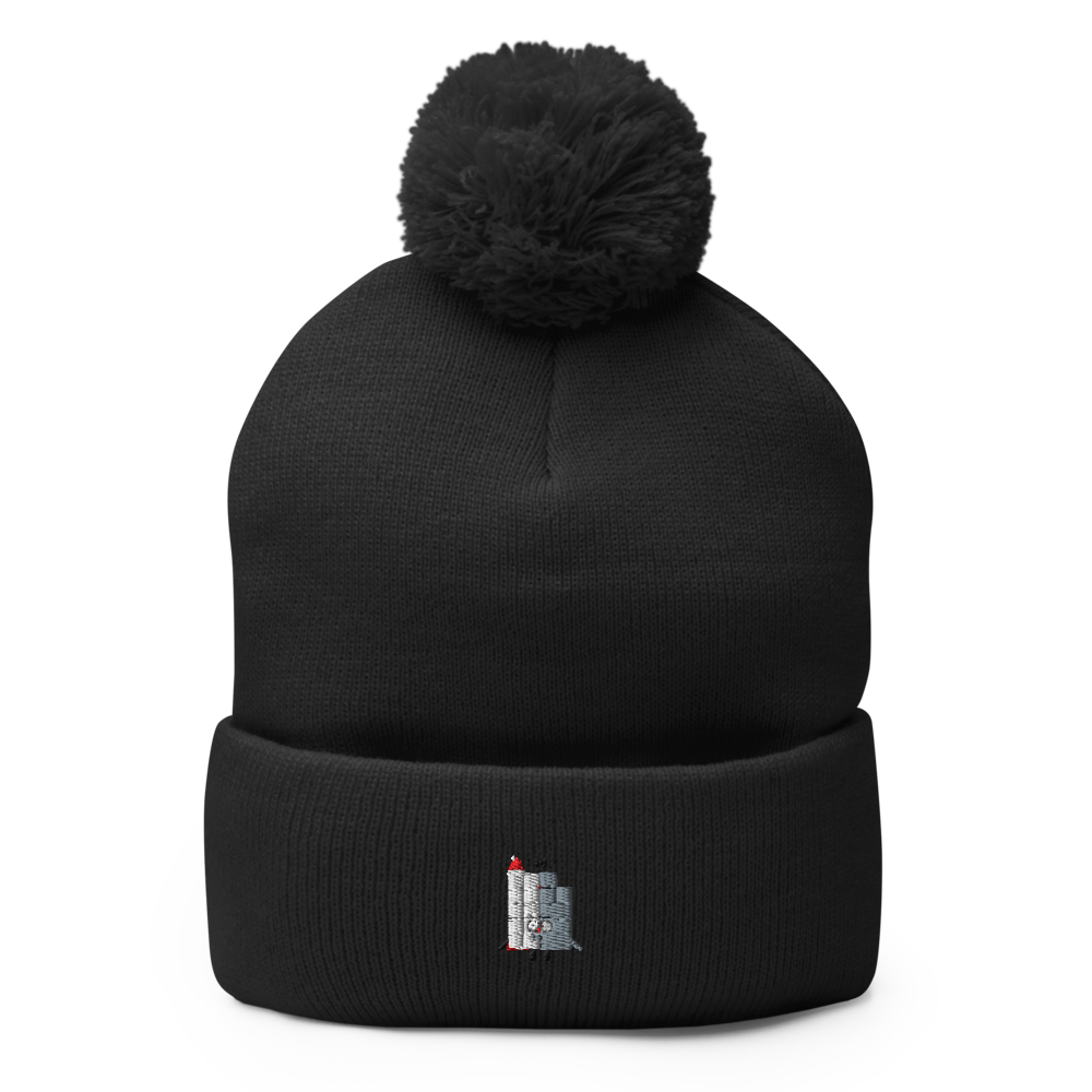 Numberblock 19 Christmas Pom-Pom Knit Cap