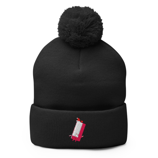 Numberblock 18 Christmas Pom-Pom Knit Cap