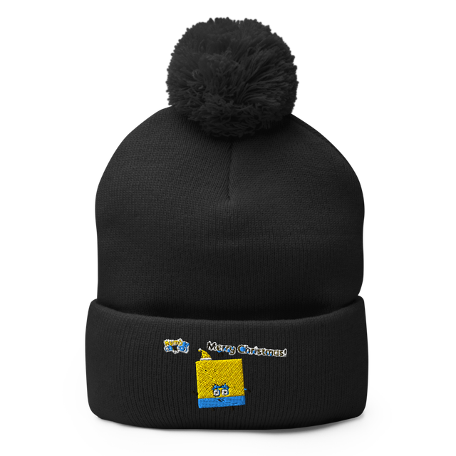 Numberblock 25 Christmas Pom-Pom Knit Cap