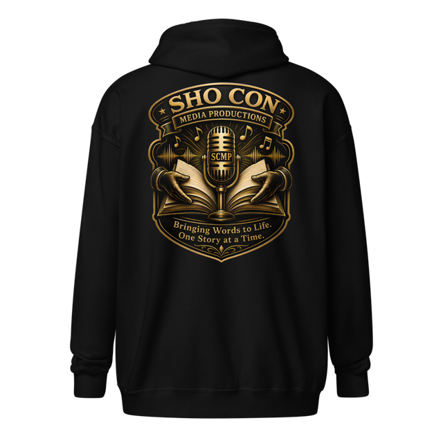 Sho Con Media Productions Shield Zippered Hoodie