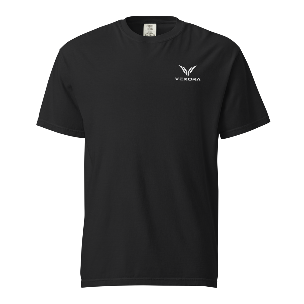 VEXORA Classic Minimalist Heavyweight T-Shirt – Bl