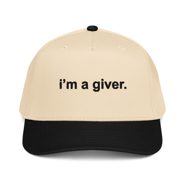 i'm a giver hat