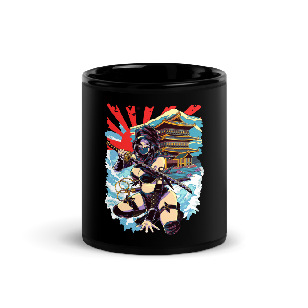 Sexy Japanese Ninja COFFEE MUG
