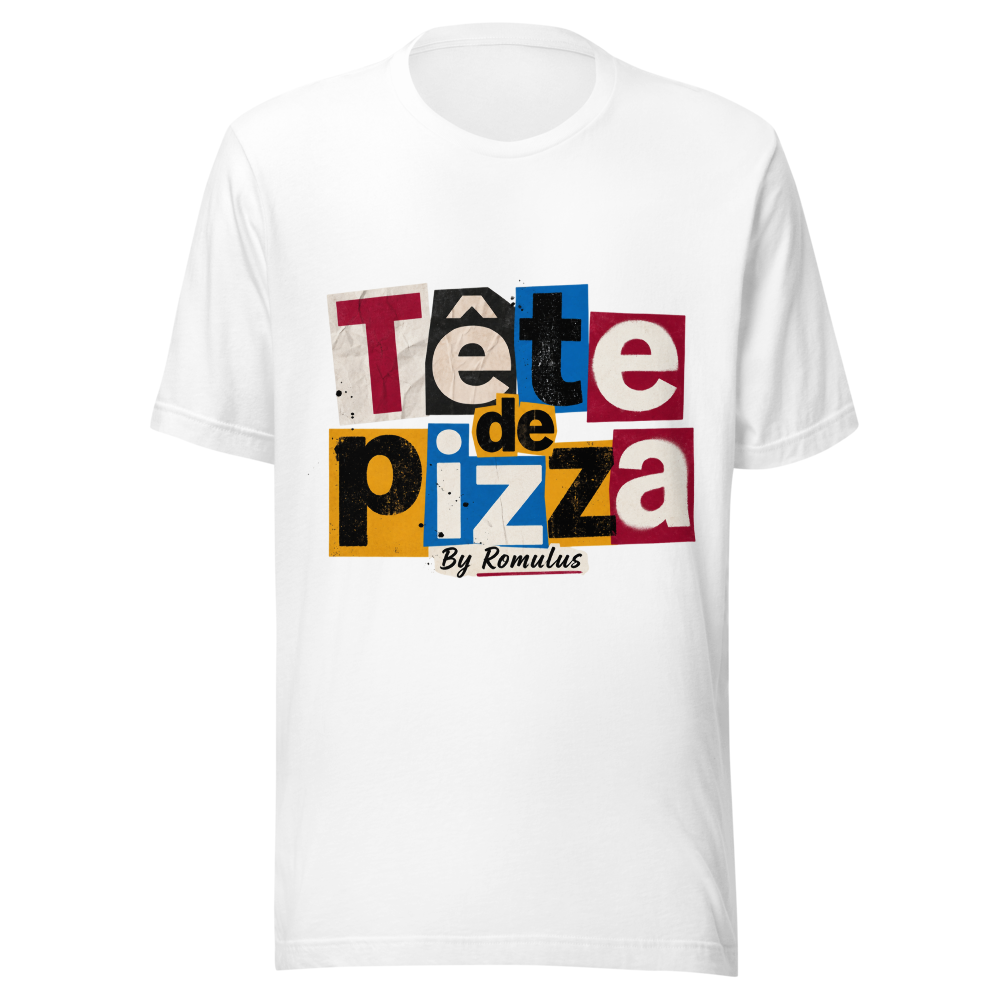 T-shirt Tête de pizza