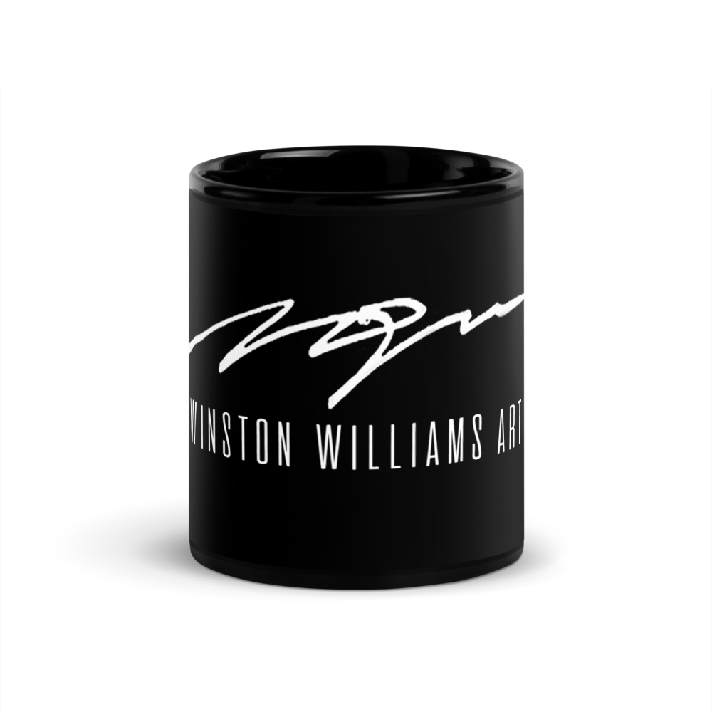 WWA Classic Label Black Mug