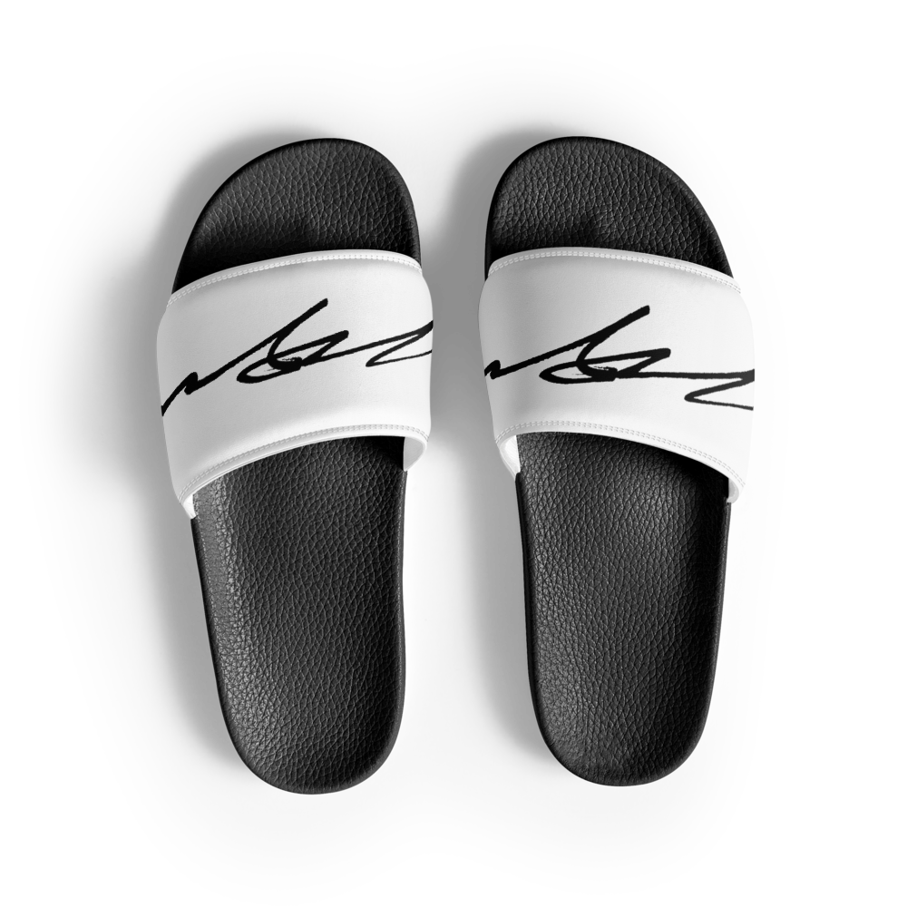 WWA Signature Men's Slides WHT