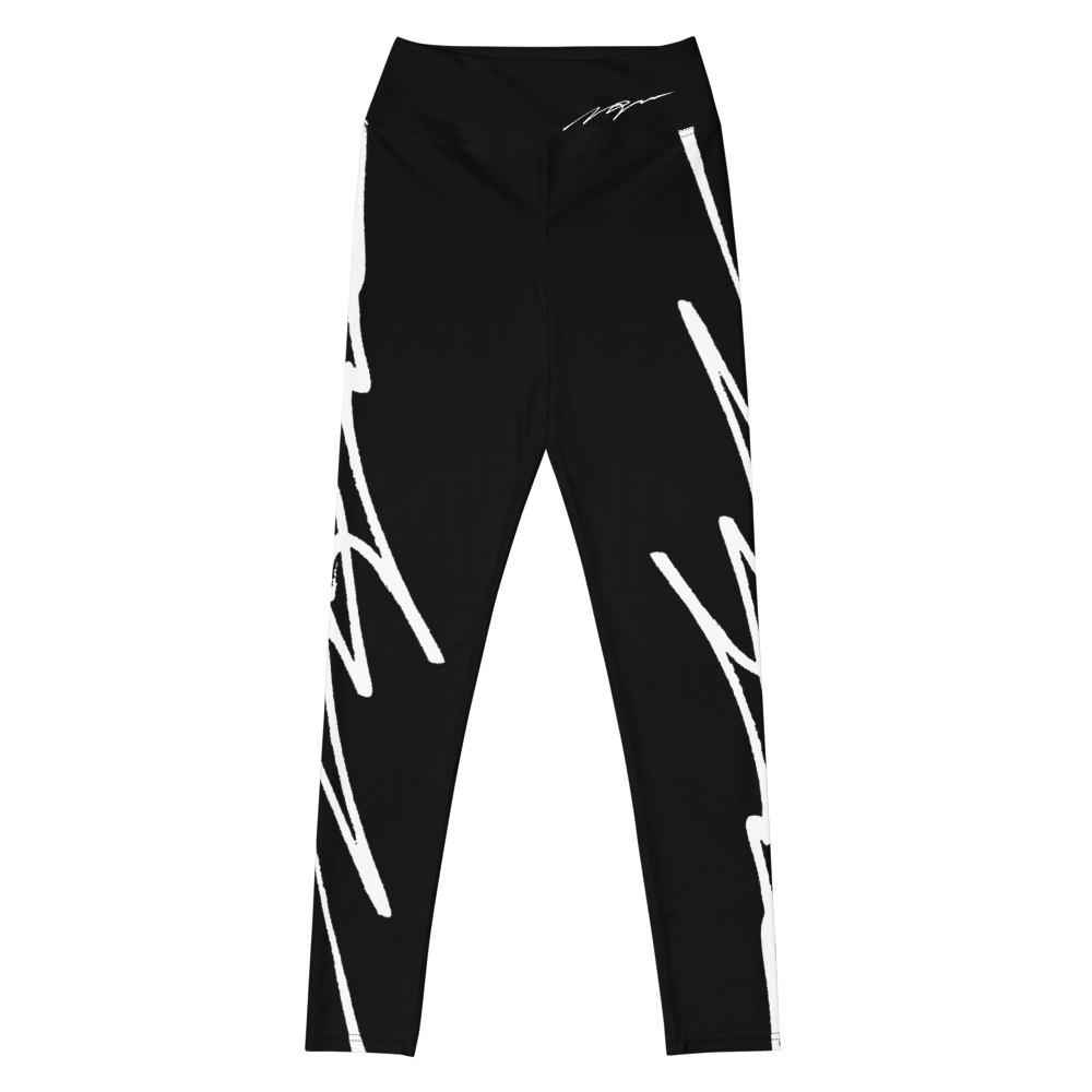 Women's Black Signature Yoga Leggings
